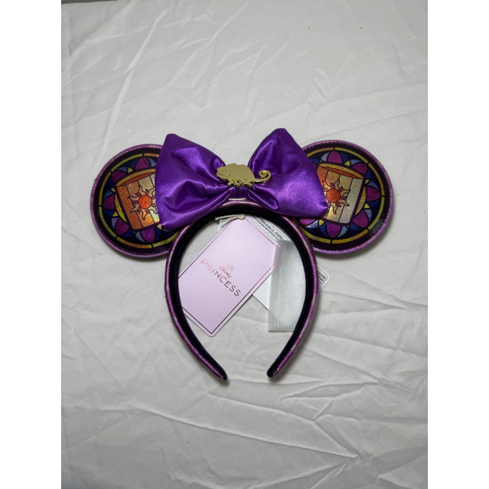 Women's Disney Loungefly Stained Glass Tangled Rapunzel Ears Headband NWT